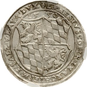 Austria Salzburg Guldiner 1550 NGC AU 55 TOP POP