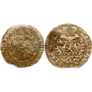Austria Silesia 3 Kreuzer 1701 CB & Bohemia 3 Kreuzer 1705 GE Lot of 2 coins