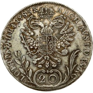 Austria 20 Kreuzer 1783A