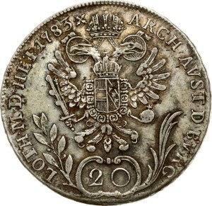 Austria 20 Kreuzer 1783A