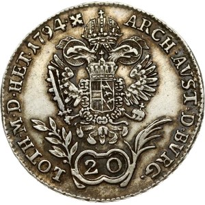 Austria 20 Kreuzer 1794B
