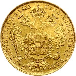Austria Ducat 1855 A