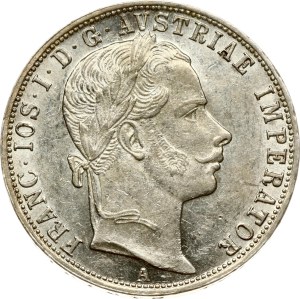 Austria 1 Florin 1860 A