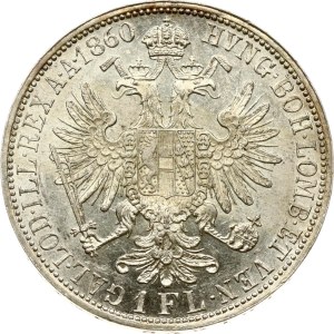 Austria 1 Florin 1860 A