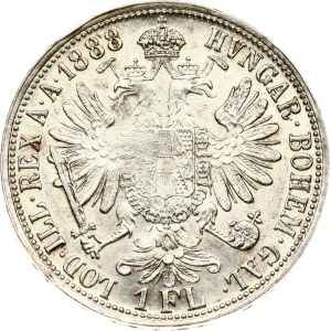 Austria 1 Florin 1888