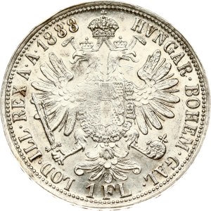 Austria 1 Florin 1888