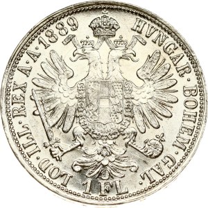 Austria 1 Florin 1889