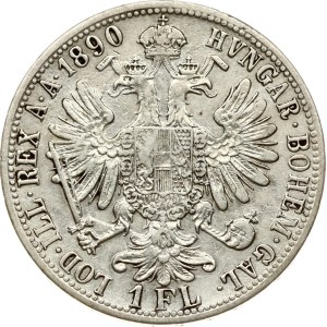 Austria 1 Florin 1890