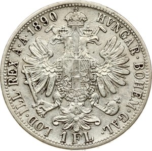 Austria 1 Florin 1890