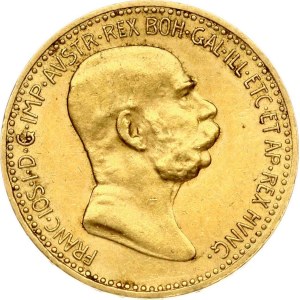 Austria 10 Corona 1908 Reign