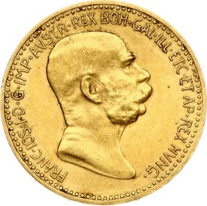 Austria 10 Corona 1908 Reign