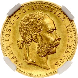 Austria Ducat 1911 NGC MS 62