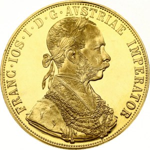 Austria 4 Ducat 1915 Restrike