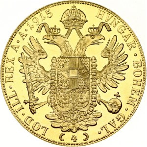 Austria 4 Ducat 1915 Restrike