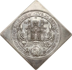 Austria Salzburg Taler 1612/1628 AK Klippe Restrike Anniversary of the Consecration of the Cathedral in Salzburg