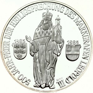 Austria 500 Schilling 1985 Leopold III