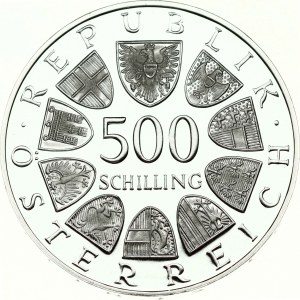 Austria 500 Schilling 1985 Leopold III