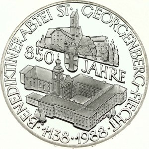 Austria 500 Schilling 1988 St Georgenberg Abbey
