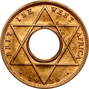 British West Africa 1/10 Penny 1956