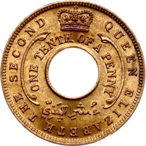 British West Africa 1/10 Penny 1956