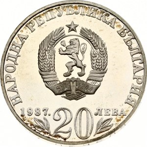 Bulgaria 20 Leva 1987 Vasil Levski