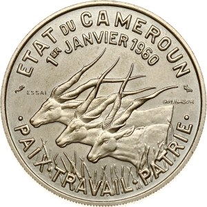 Cameroon 50 Francs 1960 Essai