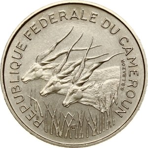 Cameroon 100 Francs 1971 Essai
