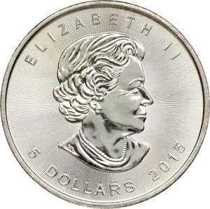 Canada 5 Dollars 2015