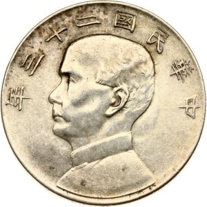 China Yuan 23 (1934) Junk dollar