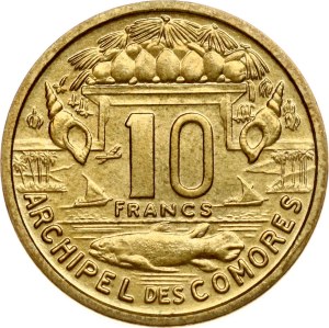 Comoro Islands 10 Francs 1964 Essai