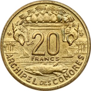 Comoro Islands 20 Francs 1964 Essai