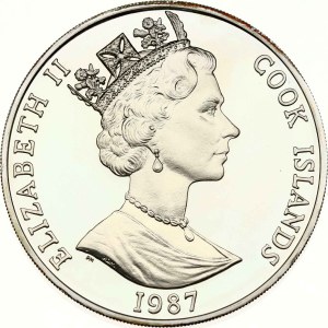 Cook Islands 50 Dollars 1987 PM Summer Olympics