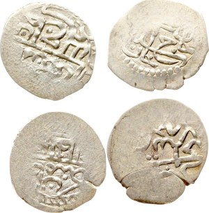 Crimean Khanate Beszlik (AH1129-1137) Lot of 4 coins