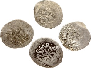 Crimean Khanate Beszlik (AH1129-1137) Lot of 4 coins