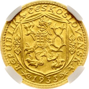 Czechoslovakia Dukat 1933 NGC MS 63