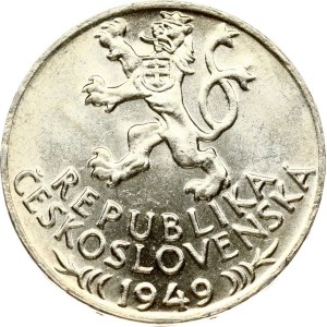 Czechoslovakia 100 Korun 1949 Mining Privileges