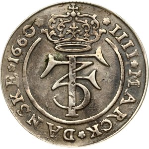 Denmark 6 Mark 1660 Forgery!