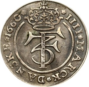 Denmark 6 Mark 1660 Forgery!
