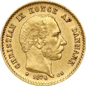 Denmark 10 Kroner 1874 CS