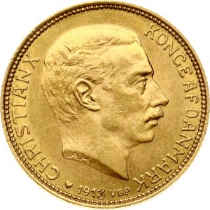 Denmark 20 Kroner 1913 VBP