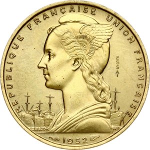Djibouti French Somaliland 20 Francs 1952 Essai