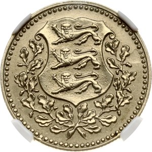 Estonia 5 Marka 1926 (RR) NGC UNC DETAILS
