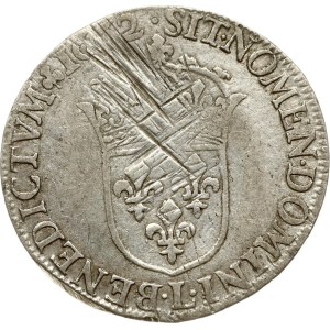 France 1/2 Ecu 1662 L