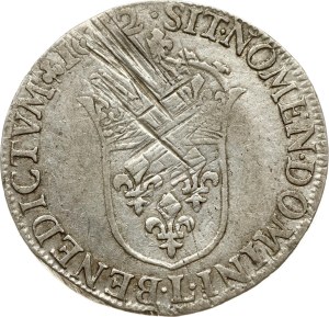 France 1/2 Ecu 1662 L