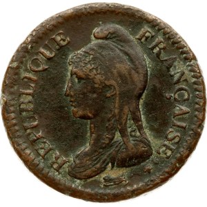France 1 Decime 5 (1796) A