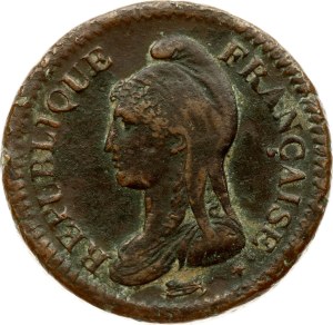 France 1 Decime 5 (1796) A