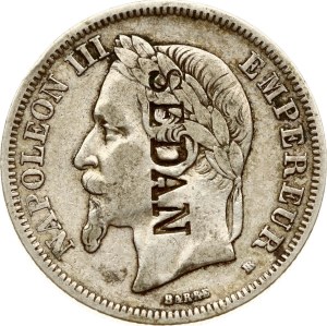France 2 Francs 1866 BB SEDAN