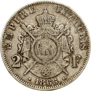 France 2 Francs 1866 BB SEDAN