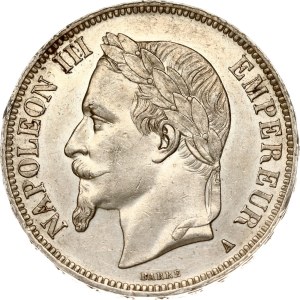 France 5 Francs 1868 A