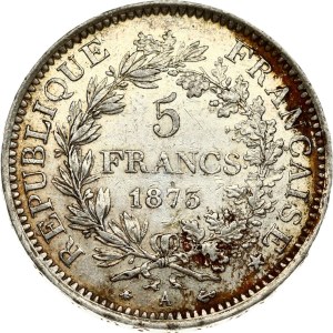 France 5 Francs 1873A